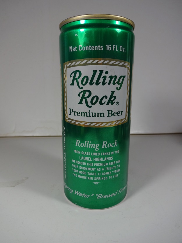 Rolling Rock - w waterfall - 16oz